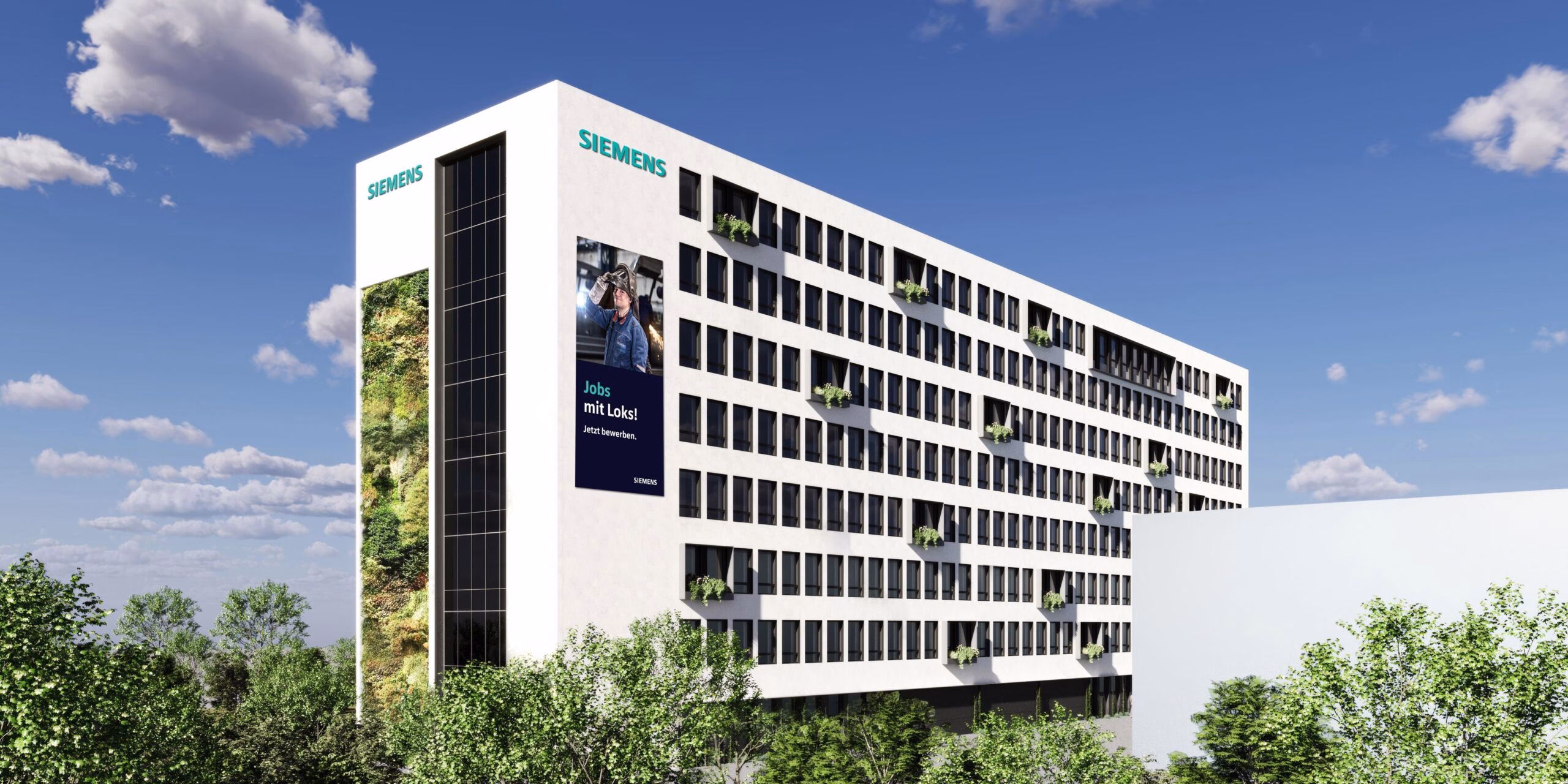 The Siemens Train Factory in Munich-Allach