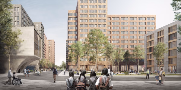 Renderings of Innovative Urban Village in New York