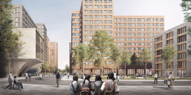 Renderings of Innovative Urban Village in New York