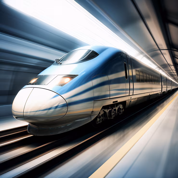 A high-speed train