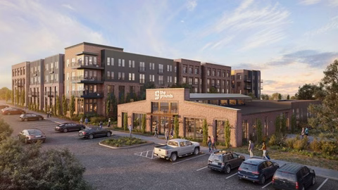 Construction Begins on Creekside Student Housing at The Grounds in Winston-Salem