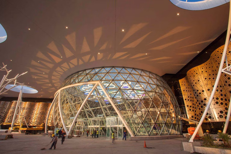 The Marrakech-Menara Airport