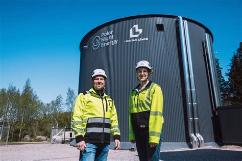 World’s Largest Sand Battery in Pornainen, Finland