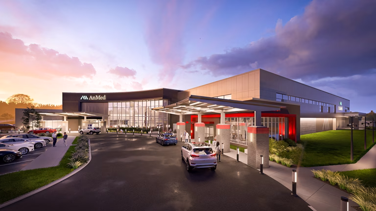 Construction Underway on $105M AnMed Central / Clemson Health Campus