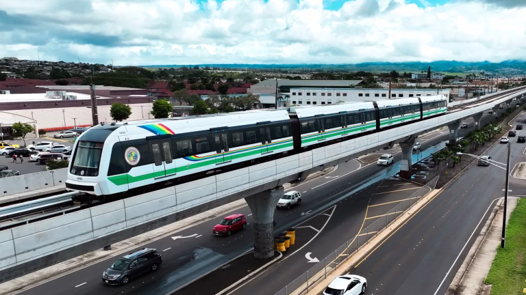 The Skyline Rail Project in Honolulu