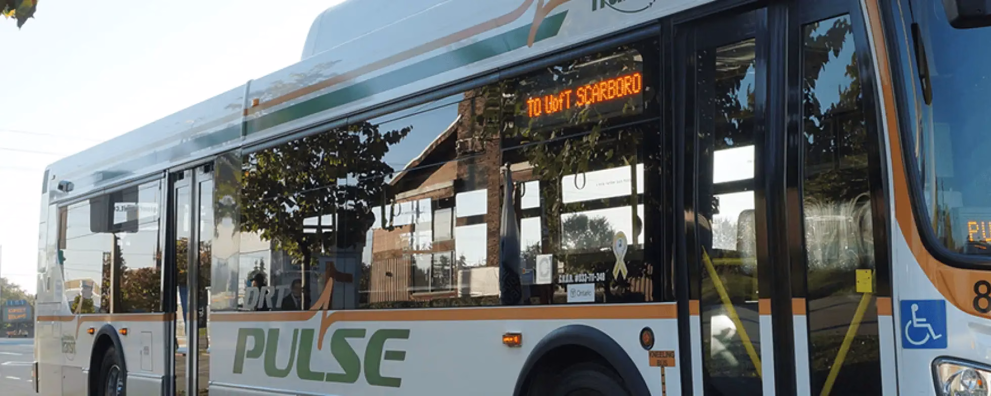 A rapid line bus