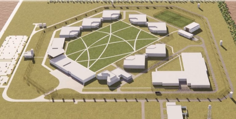 Renderings of the Sioux Falls Men’s Prison