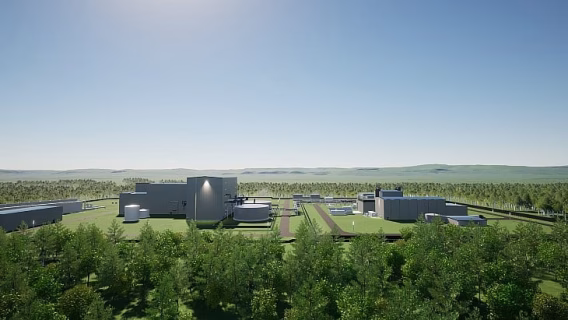 Renderings of the Natrium Reactor