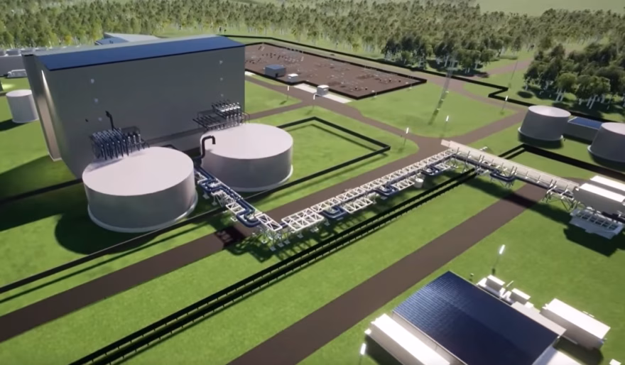 Renderings of the Natrium Reactor