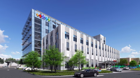 Rudolph and Sletten Secures $960M Contract for UCSF Benioff Children’s Hospital Oakland. Rendering by SmithGroup