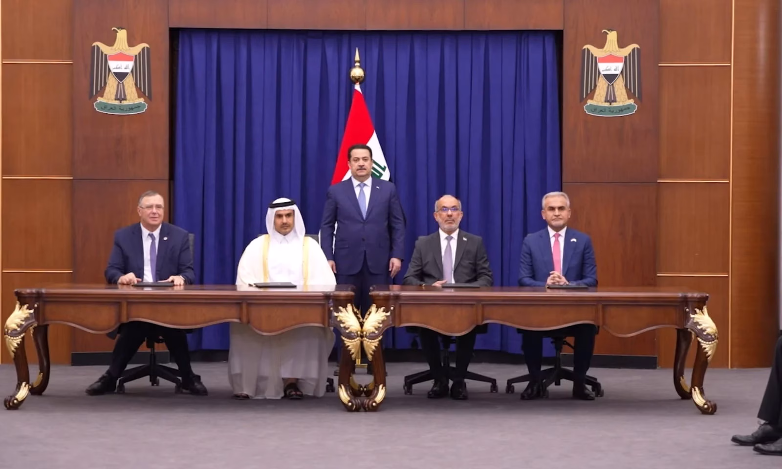 Officials at the GGIP Signing
