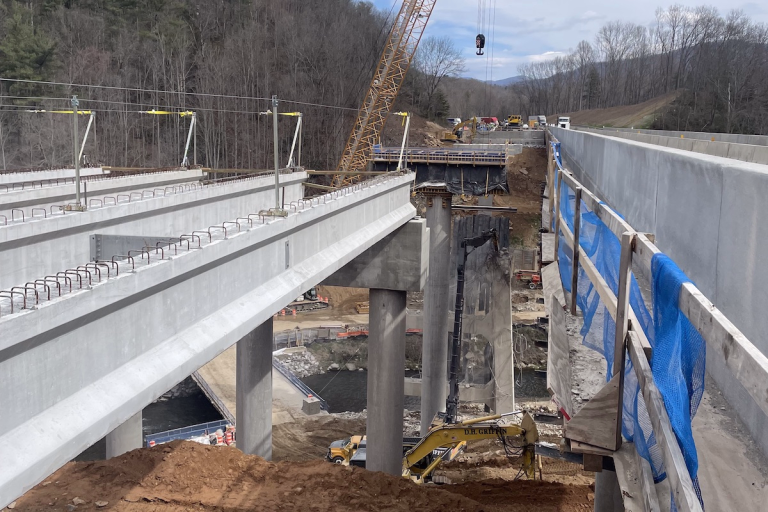 I-40 Pigeon River Bridge 142