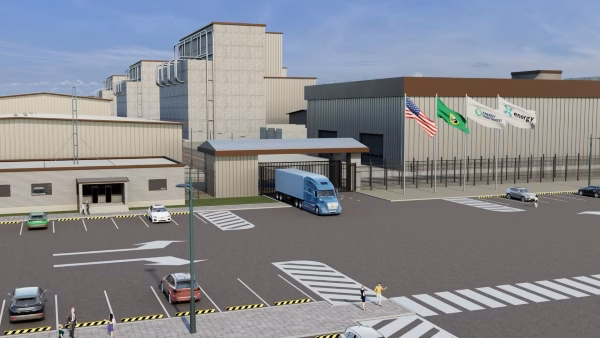 Design and Renderings Revealed for Amazon's Cascade Advanced Energy Facility in Washington