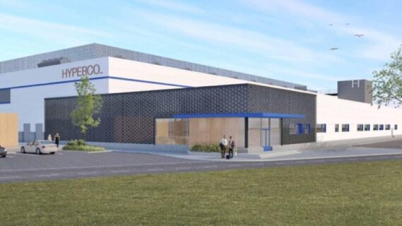 Artistic impression of Hyperco data center in Finland.
