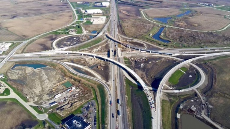 I-55 and I-74 ramps