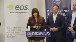 Eos Energy to Invest $353M to Relocate Headquarters to Pittsburgh and Expand Battery Manufacturing in Allegheny County