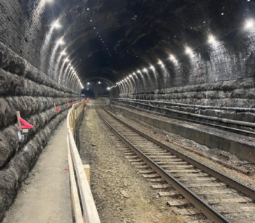 The construction was completed ahead of initial long-term timelines.