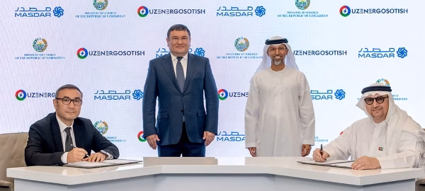 Masdar in Landmark Agreement for Uzbekistan’s Largest Standalone Battery Storage System