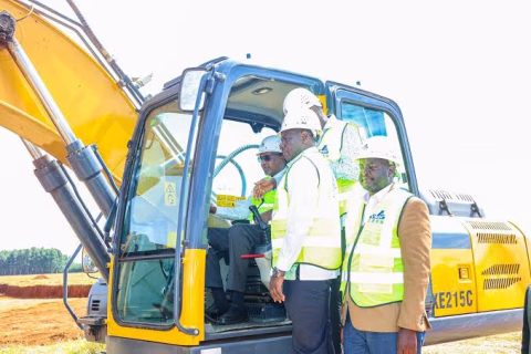 Health CS Duale breaks ground on the facility