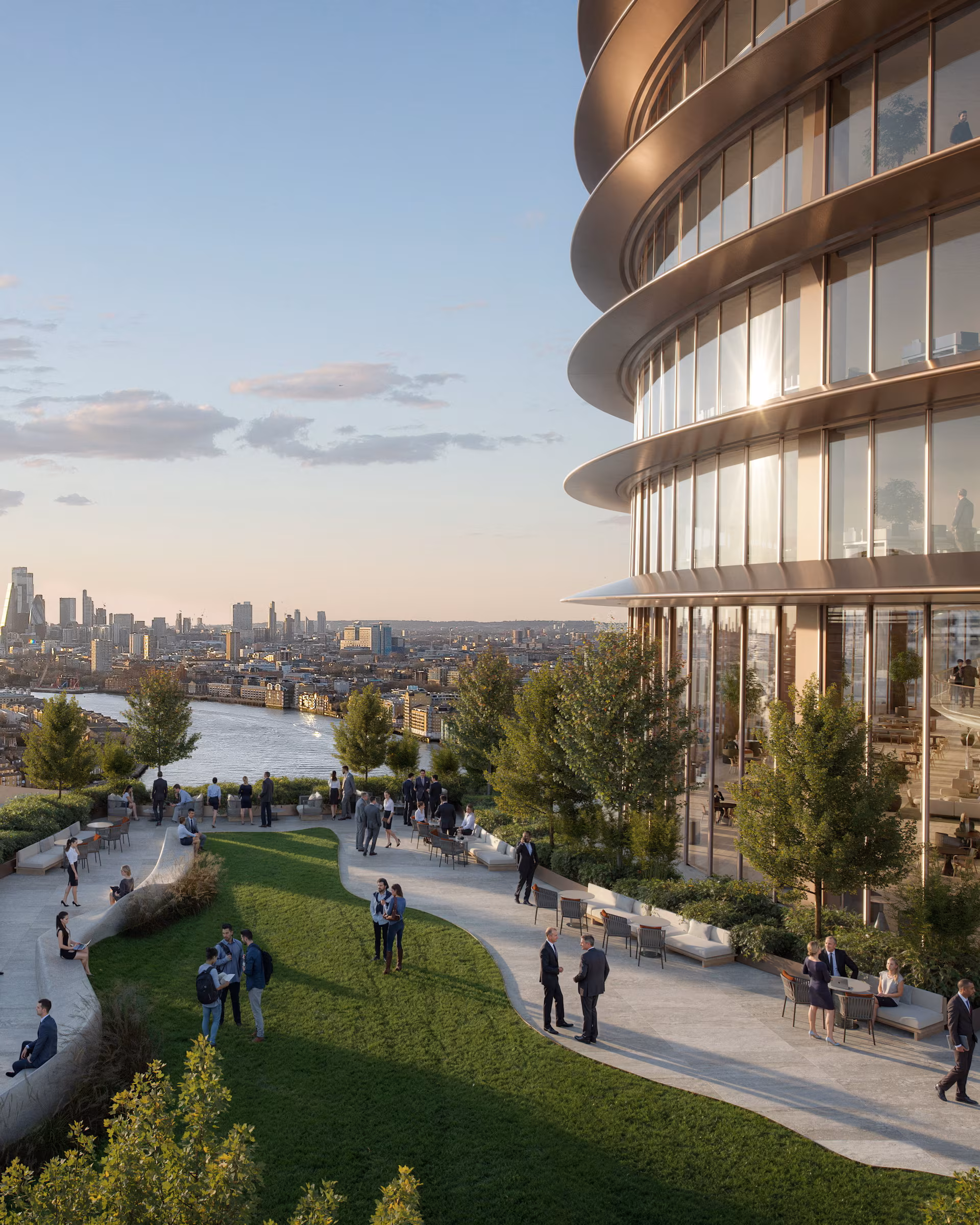 JPMorgan Skyscraper in Canary Wharf