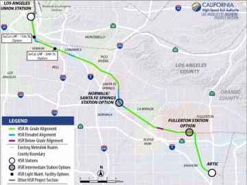California High-Speed Rail Authority Unveils Draft Environmental Review for LA–Anaheim Segment