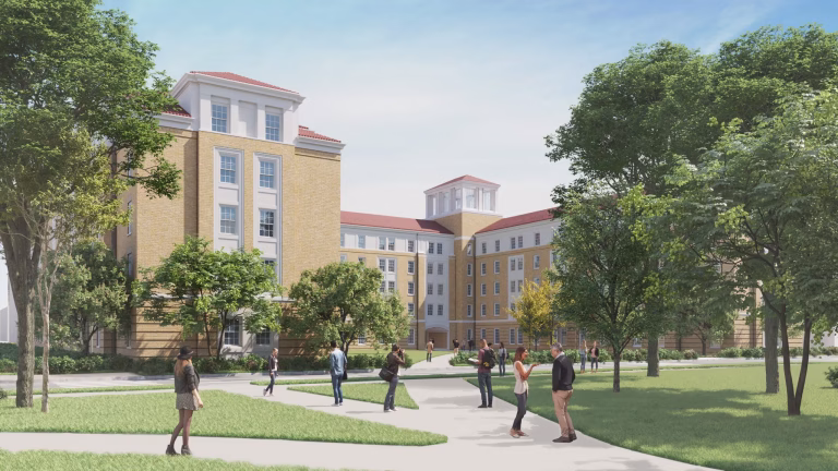 The TCU Fort Worth Campus