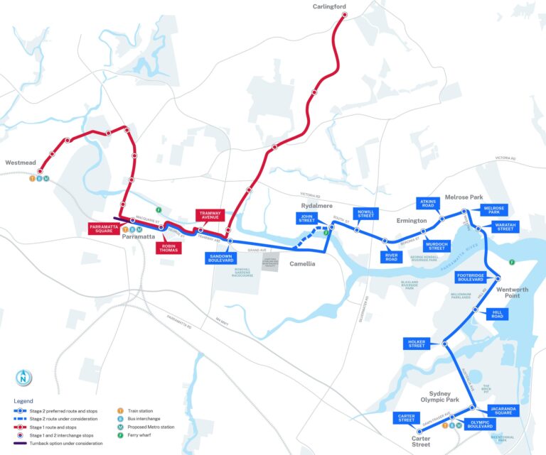 NSW Greenlights $3.9 Billion Parramatta Light Rail Stage 2 to Unlock ...