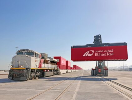 Abu Dhabi-Dubai high-speed rail project.