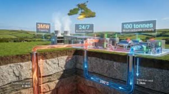 UK first deep geothermal power plant United Downs produces electricity in Cornwall and extracts lithium
