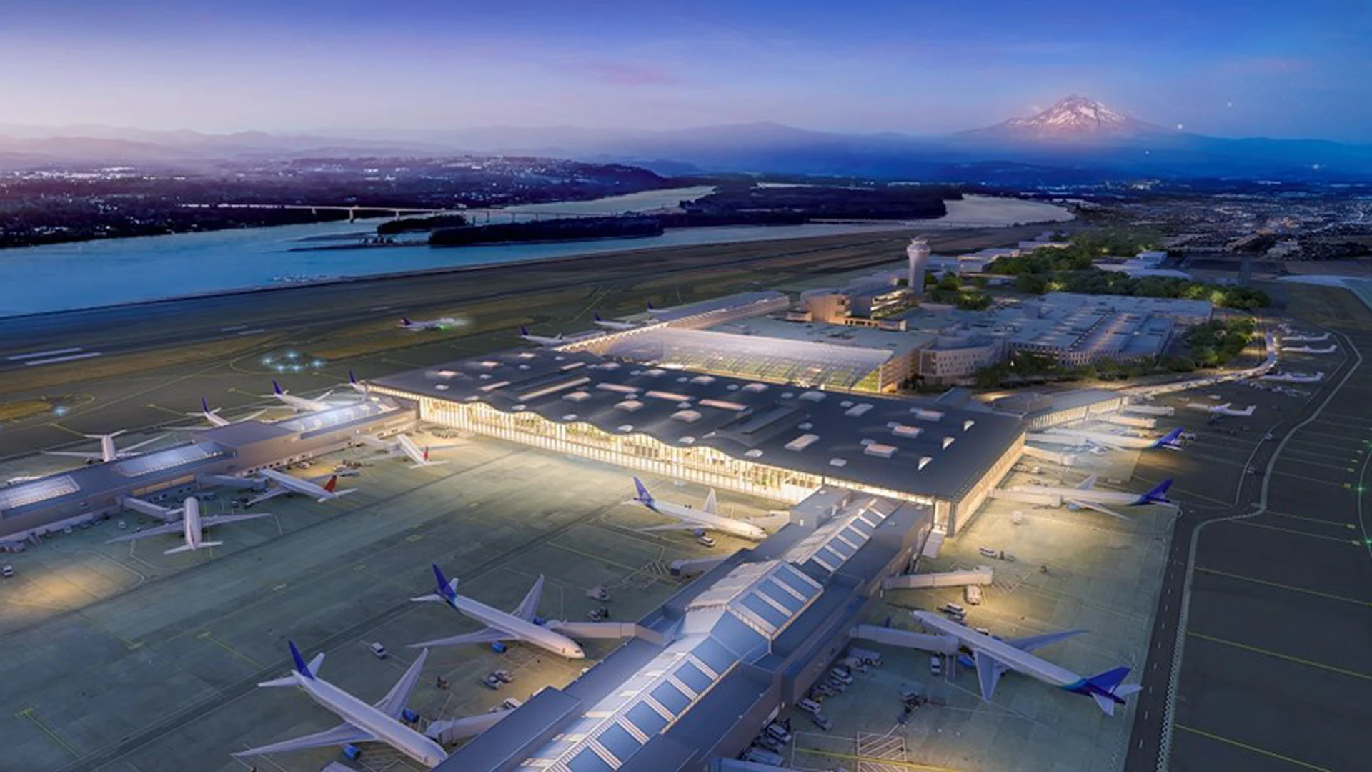 $2B Transformation, Portland Airport Wraps Up Main Terminal Build