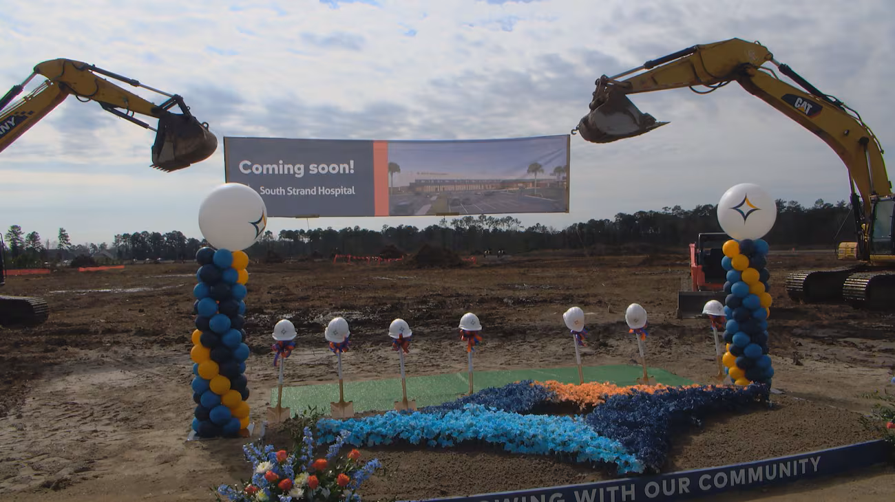 Grand Strand Health Breaks Ground on $220M South Strand Hospital Expansion