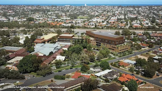Construction Begins on AUD 1.8 Bn Osborne Park Hospital Expansion in Western Australia