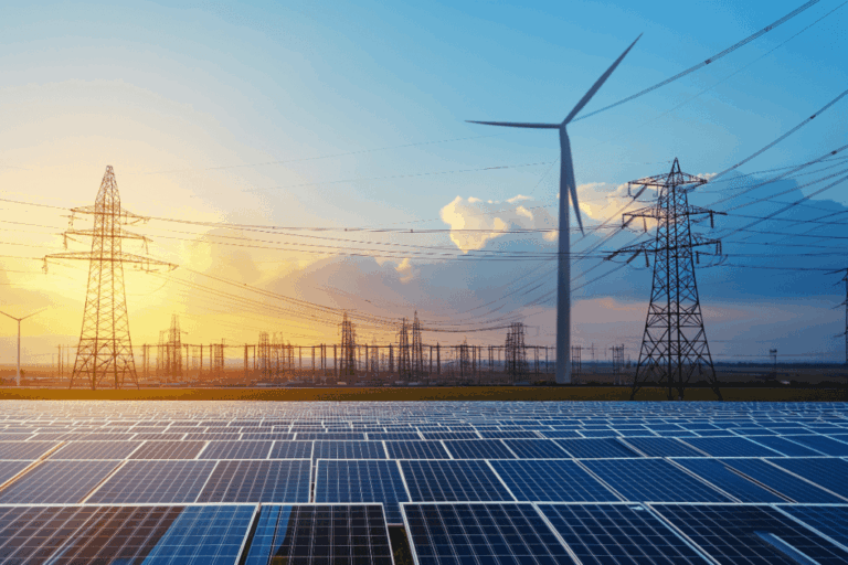 The 380 MW Aldoga Solar Farm near Gladstone, Queensland Australia