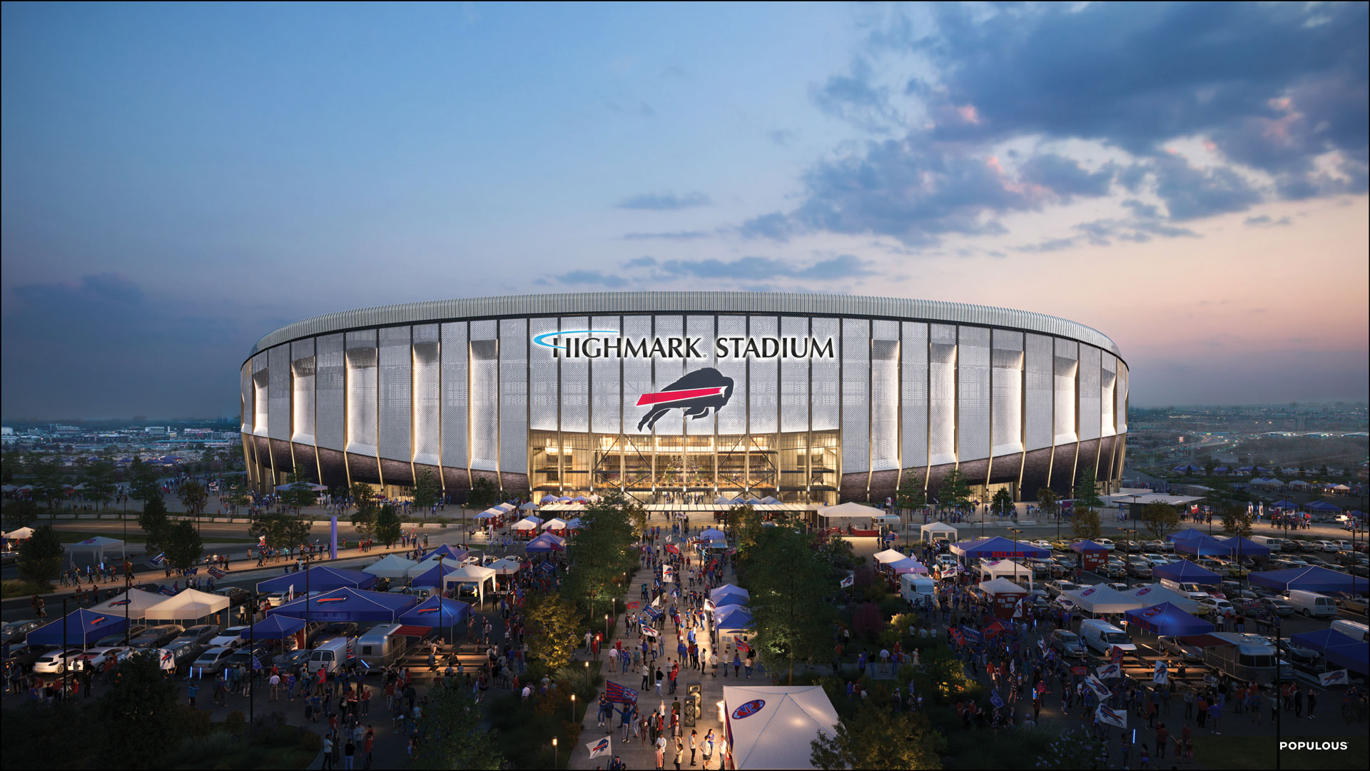 4,400 Perforated Panels and a 90% Complete Stadium: Buffalo Bills' $2.2 Billion New Highmark Stadium Enters Final Construction Stretch