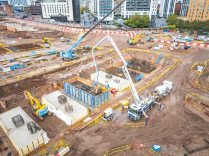 HS2 Completes 2,011-Pile Foundation at Birmingham's Curzon Street Station in Major Milestone 