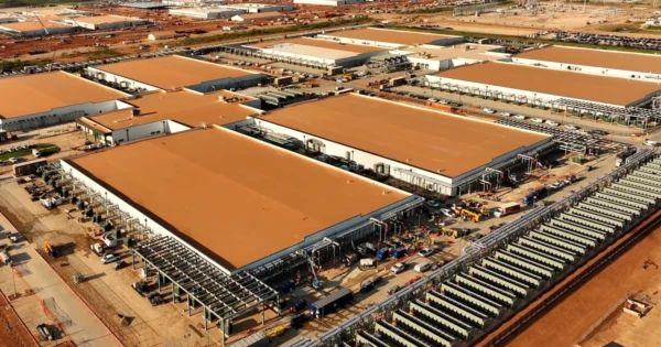 Microsoft Crusoe Data Center Campus