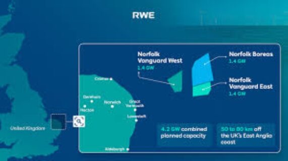 Vestas secures turbine order for RWE Vanguard East offshore wind farm project