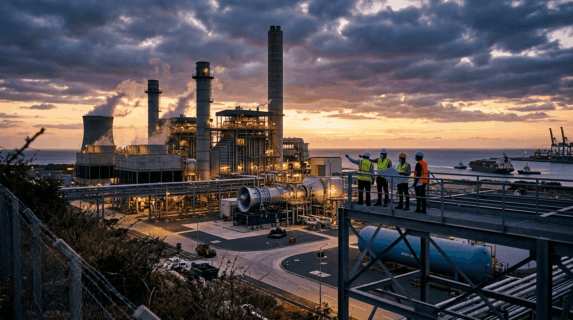 Dongo Kundu LNG Power Plant in Mombasa