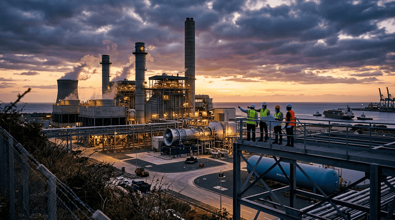 Dongo Kundu LNG Power Plant in Mombasa