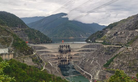 Xiaowan Hydropower-Solar Complex in Southwest China
