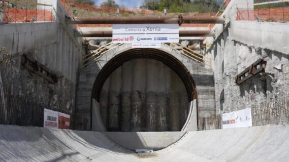 Caterina Tunnel Excavation Completed on Lot 1A of the Salerno Reggio Calabria High-Speed Railway