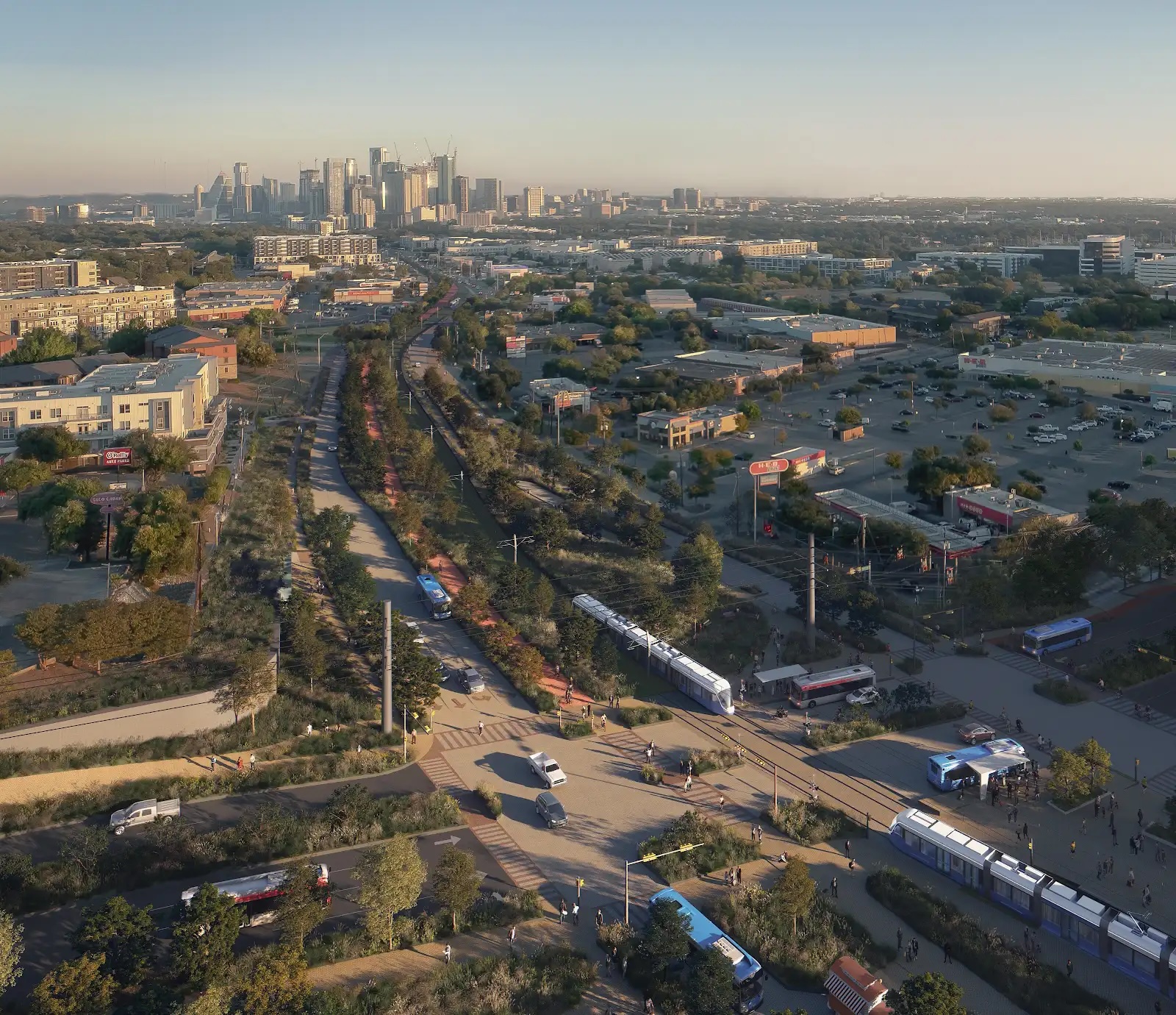 Austin Light Rail Moves Forward with Kiewit Austin Partnership for OMF