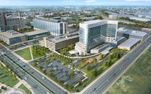 SSM Health Cardinal Glennon Children's Hospital Tops Out at $600 Million Structure, Missouri