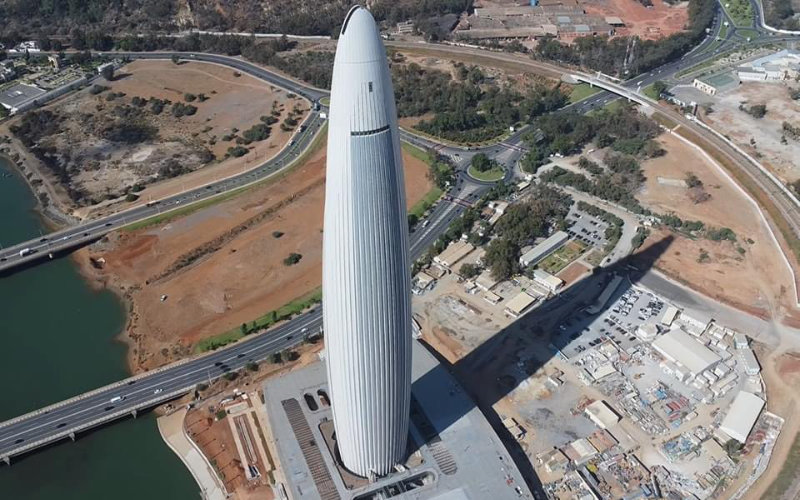 Africa’s Second Tallest Mohammed VI Tower