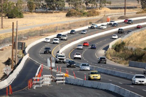 Highway 17 in Santa Cruz