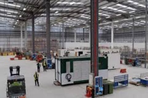 Sheffield hydrogen electrolyser factory, South Yorkshire