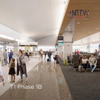 Terminal 1 Phase 1B new renderings (Credit: San Diego International Airport)