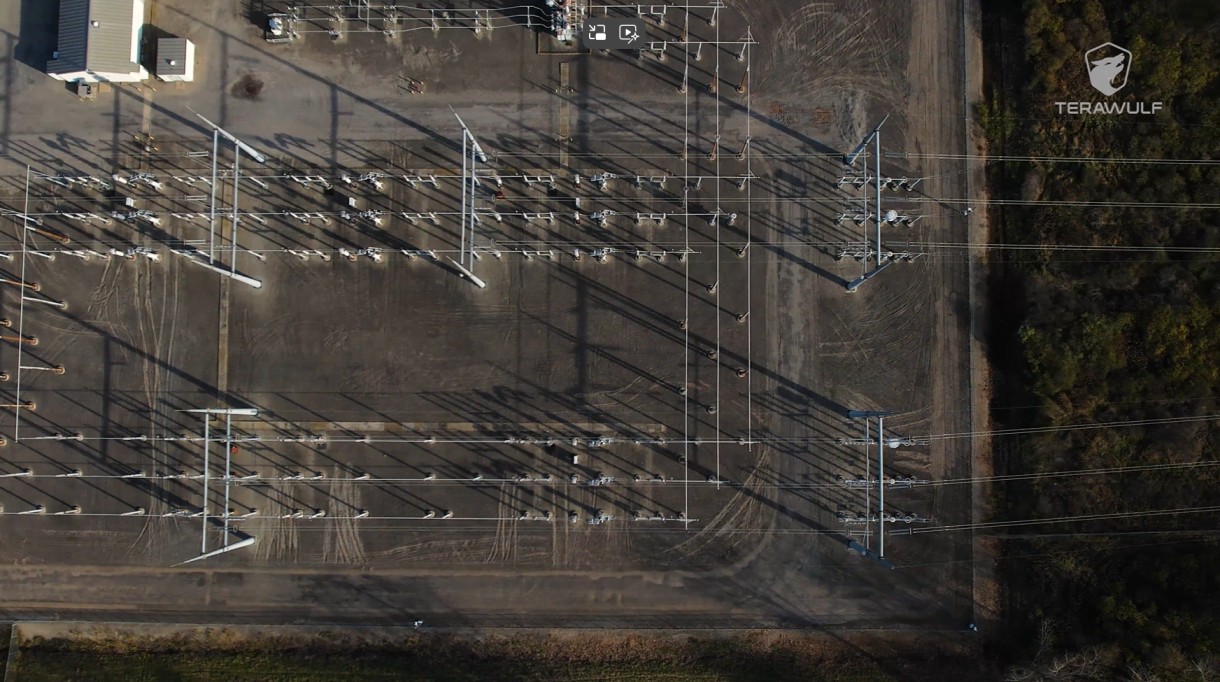 TeraWulf Data Center in Hancock County