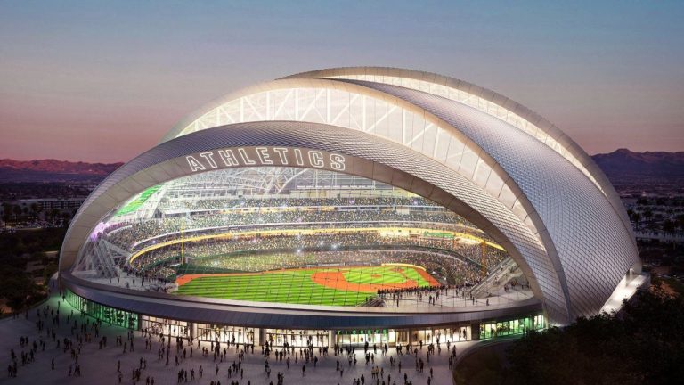 Athletics Domed Stadium in Las Vegas