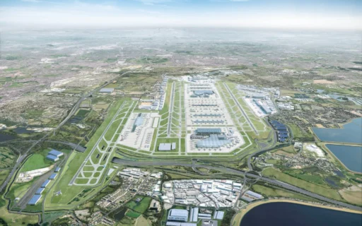 Heathrow third runway construction